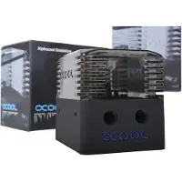 Alphacool Eisstation DC-LT -säiliö, musta/läpinäkyvä