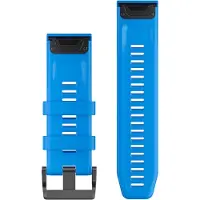 Garmin QuickFit 26 -silikoniranneke, sininen/musta