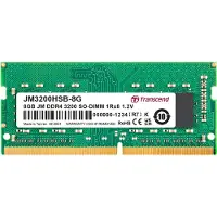 Transcend 8GB JM DDR4 3200 SO-DIMM 1RX8 1GX8 CL22 1.2V (JM3200HSB-8G)