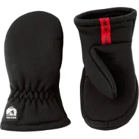 Hestra Kids' Fleece Liner - Mitt Black Ulkoiluhanskat 2