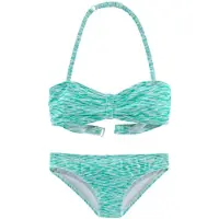 Venice beach Bikini turkoosi / valkoinen