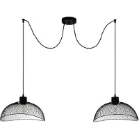 Eglo 43306 - Kattokruunu narulla POMPEYA 2xE27/60W/230V