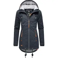 Ragwear Talvitakki 'Zuzka' laivastonsininen / ruskea