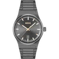 BOSS Kello - Teräs, Harmaa Silikoni - - 1514078