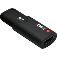 Emtec B120 Click Secure USB3.2 -muistitikku - 64GB