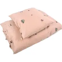Filibabba Junior Bed Linen Gots - Magic Farm - Pink - ONE SIZE