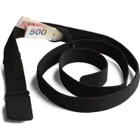 Pacsafe Cashsafe Travel Belt Wallet Black OneSize