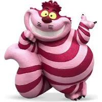 BULLYLAND 11401 Lelufiguuri Walt Disney Liisa Ihmemaassa Cheshire Cat Noin. 7,3 cm Ihanteellinen kakun pllyksen Yksityiskohtainen PVC-vapaa loista