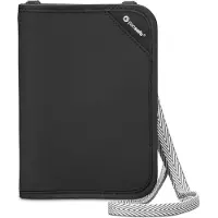 Pacsafe RFIDsafe V150 Organizer Black Arvosäilytys OneSize