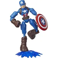 Hasbro Kapteeni Amerikka Taivuta Ja Koukista