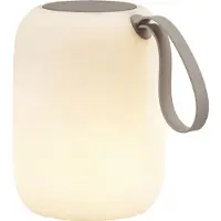 Villa Collection Hav LED-valo kaiuttimella kannettava Ø12,5 cm White-sand