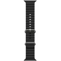 CaseOnline RIB kellon ranneke Watch Series 10 (42mm) - Musta