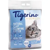Tigerino 2x12kg Premium Febreze Fresh puuvilla kissanhiekka