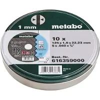 Metabo Katkaisulaikka metalli/INOX 10 kpl x 10