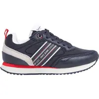 Pepe Jeans for boy. PBS40010 Dublin Half navy trainers (33), Flat, Laces, Casual, children's fashion