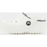 Crocs Classic Vuorelliset Pistokkaat, White/Grey, 19-20