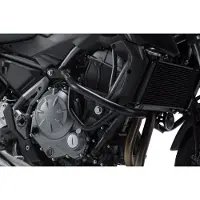 SW-Motech Crashbar - Musta. Kawasaki Z650 / Z650RS / Z650 S.