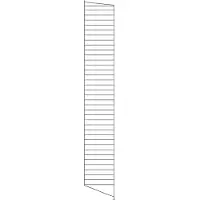 String lattiakaide Tummanharmaa, 200x30 cm, 1-pakkaus