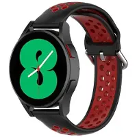 CaseOnline EBN Sport Rannekoru Samsung Galaxy Watch 4 (40mm) - Musta/punainen
