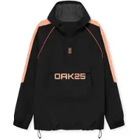 OAK25 Toiminnallinen takki 'Commute Rainbreaker' oranssi / musta