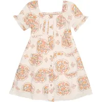 Levi's Mekko kastanjanruskea / pastellinvihreä / pastellioranssi / offwhite | 116 | girl