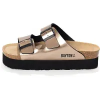 Bayton Pistokkaat 'JAPET' beige / pronssi / musta
