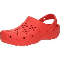 Crocs Classic Floral Cut Out Klompit