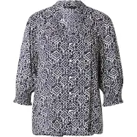 ONLY Onlraya 3/4 Shirt Wvn Noos - Navy - S