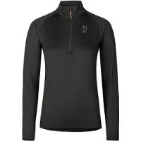 Johaug Women's Elemental Half Zip Black Pitkähihaiset urheilupaidat M