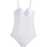 Next Muotoileva body valkoinen