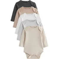 Next Potkuhousut/body 'Essential' beige / antrasiitti / meleerattu harmaa / valkoinen