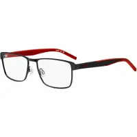 HUGO BOSS Hugo HG 1343 56/17/145 Matte mustat metallikehykset MIEHILLE HG 1343
