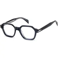 David Beckham DB 7140 48/20/145 Sininen kristalli Acetatikehykset MIESTEN DB 7140