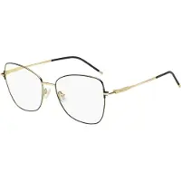 HUGO BOSS BOSS 1789 56/17/140 Musta kulta Metallikehykset NAISILLE BOSS 1789
