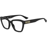 Moschino MOS651 54/18/145 mustat asetaattikehykset NAISILLE MOS651