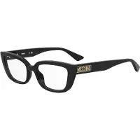 Moschino MOS653 52/17/145 mustat asetaattikehykset NAISILLE MOS653