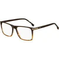 HUGO BOSS BOSS 1754 54/17/145 ruskeat varjostetut sarvikehykset miesten silmälasit BOSS 1754