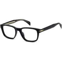 David Beckham DB 7141/F 51/19/145 mustat asetaattikehykset MIEHET DB 7141/F