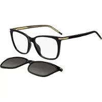 HUGO BOSS BOSS 1787/G/C 55/16/145 mustat polyamidikehykset naisten silmälasit BOSS 1787/G/C