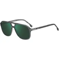 HUGO BOSS BOSS 1751/S 57/16/145 Harmaa kristalli Acetatikehykset MIESTEN Aurinkolasit BOSS 1751/S