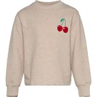 The New Natasha Huppari Oatmeal Melange Oatmeal Melange 5-6 Y Kermanvärinen 5-6 vuotta Tytöt
