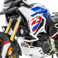 Zieger in Kaatumarauta Valkoisena BMW F900 GS valkoinen
