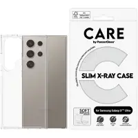 PanzerGlass Care by Galaxy S25 Ultra Slim X-Ray -suojakuori, Läpinäkyvä