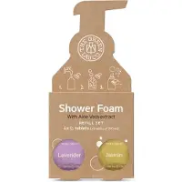 The green Lab Co. Refill Shower Foam Lavender & Jasmin 4x125ml