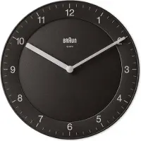 Braun - Seinäkello Ø 20 cm Musta