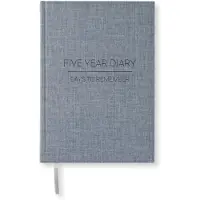 Adlibris 5 year Diary A5 Denim Blue Paperstyle