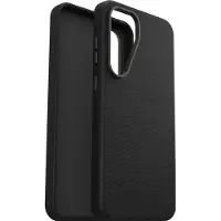 Otterbox Symmetry Cactus Leather suojakuori, Samsung Galaxy S25+, musta