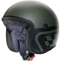 Caberg Freeride X Daytona Jet-Kypärä Matta/Vihreä/Musta M unisex
