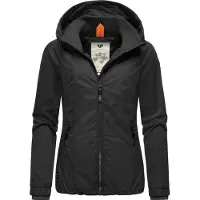 Ragwear Toiminnallinen takki 'Dizzie' musta