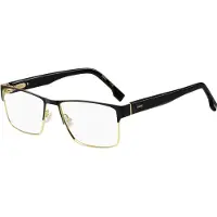 HUGO BOSS BOSS 1764 57/17/145 Matte musta kulta Metallikehykset MIEHET BOSS 1764